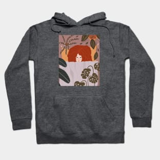 Cozy plant lady Hoodie